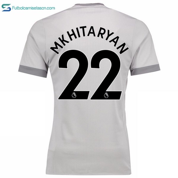 Camiseta Manchester United 3ª Mkhitaryan 2017/18